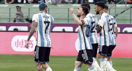 Con un Messi en llamas: la Selección Argentina marcó dos golazos y derrotó a Australia en China