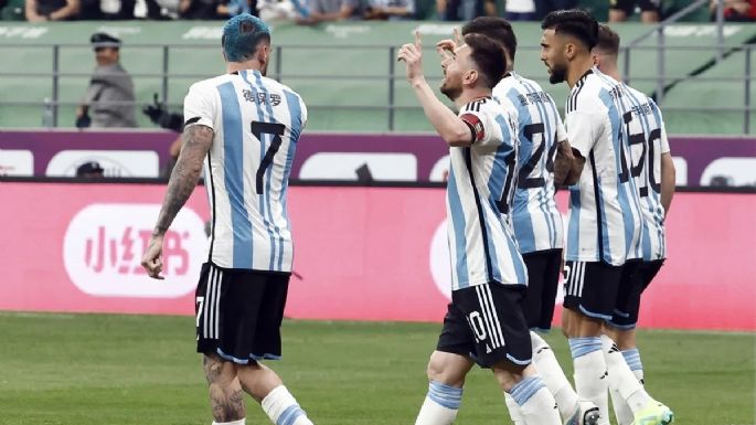 Con un Messi en llamas: la Selección Argentina marcó dos golazos y derrotó a Australia en China