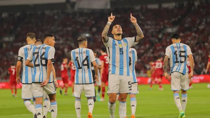 Prueba superada: la Selección Argentina le ganó a Indonesia y cerró su gira asiática