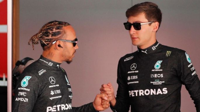 Problemas en Mercedes: advierten a Wolff sobre Lewis Hamilton y Russell tras su choque