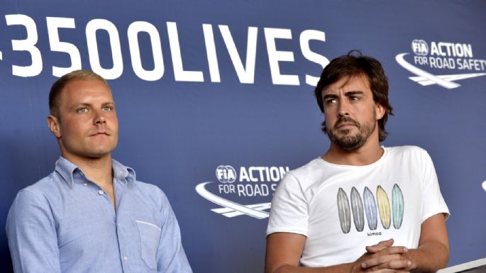 "Le invitaré": la propuesta que Valtteri Bottas piensa hacerle a Fernando Alonso