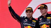 "Muy talentoso": Checo Pérez hizo las pases con Max Verstappen y lo llenó de elogios