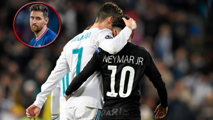 Tras llegar a Arabia: Neymar se olvidó de Messi y se deshizo en elogios para Cristiano Ronaldo