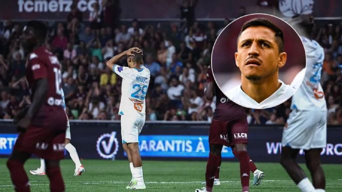 Sin victoria: así fue el debut del Marsella en la Ligue 1 tras la salida de Alexis Sánchez