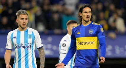 Se define en Avellaneda: con un apagado Edinson Cavani, Boca no logró pasar del empate ante Racing