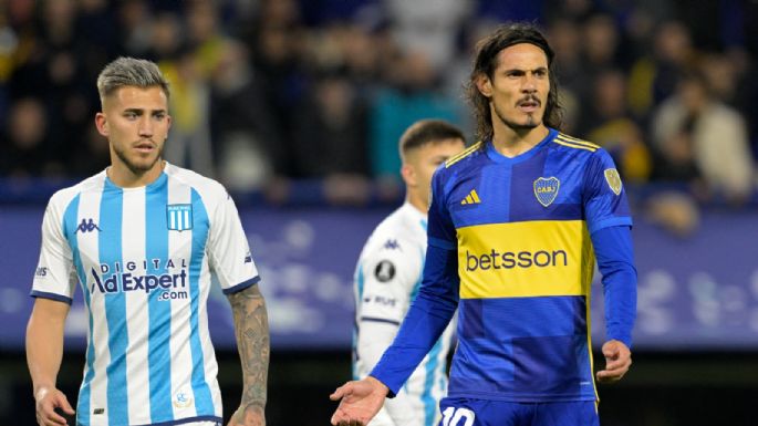 Se define en Avellaneda: con un apagado Edinson Cavani, Boca no logró pasar del empate ante Racing