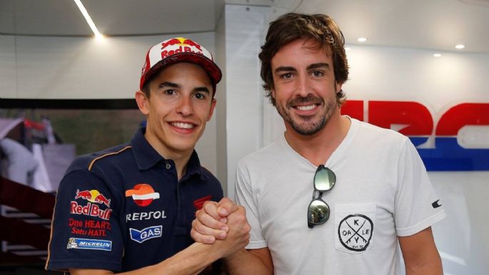 "Talento inhumano": Marc Márquez ve imposible hacer lo mismo que Fernando Alonso