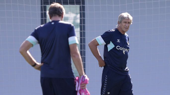 Respira Manuel Pellegrini: los únicos dos jugadores que se ausentaron de las prácticas por lesión