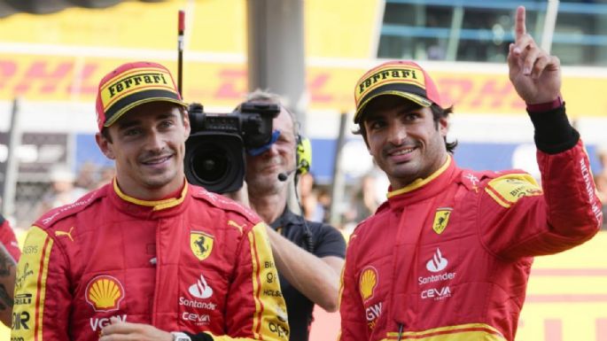 Compañero ejemplar: el gesto de Charles Leclerc que nadie advirtió y benefició a Carlos Sainz