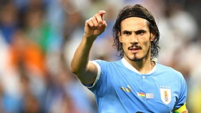 Edinson Cavani derritió de amor a las redes y reveló de qué club es hincha su hijo