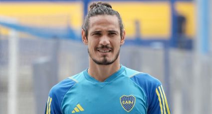 La decisión que tomó Diego Martínez con Edinson Cavani en Boca tras varias ausencias