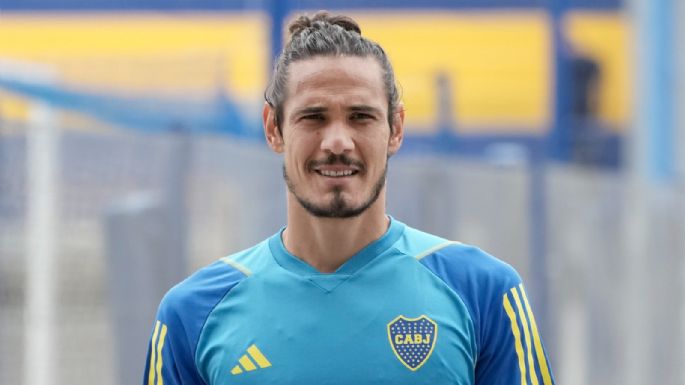 La decisión que tomó Diego Martínez con Edinson Cavani en Boca tras varias ausencias