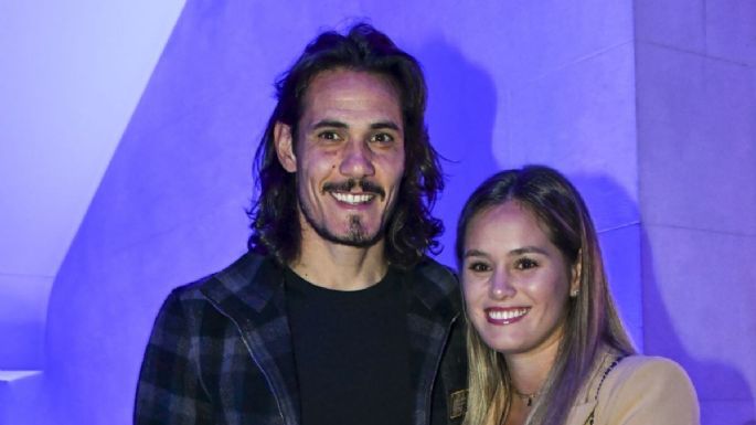 Historia conmovedora: así se conocieron Edinson Cavani y su actual pareja, Jocelyn Burgardt