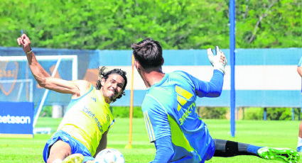 La decisión que tomó el entrenador de Boca con Edinson Cavani de cara al inicio de la temporada