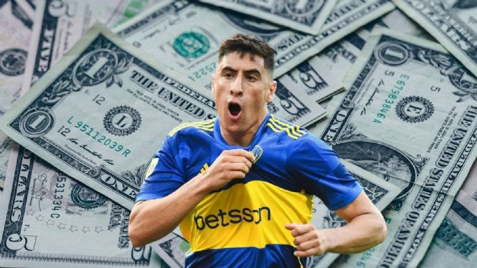 Al fin se supo: el imponente salario que recibe Miguel Merentiel en Boca