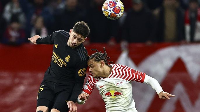 Con un golazo: el Real Madrid de Federico Valverde derrotó al Leipzig por la Champions League