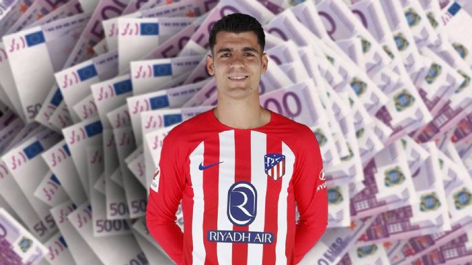 Experto dentro y fuera de la cancha: los millones de euros que percibe Álvaro Morata