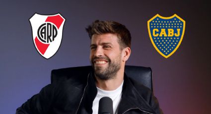 “Siempre”: Gerard Piqué confesó a quién apoyará entre River y Boca de cara al Superclásico