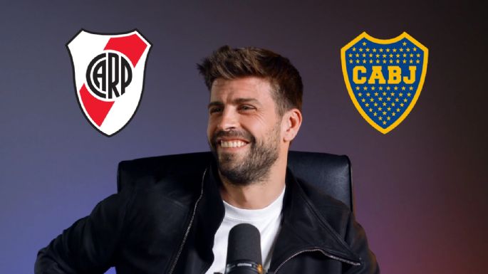 “Siempre”: Gerard Piqué confesó a quién apoyará entre River y Boca de cara al Superclásico