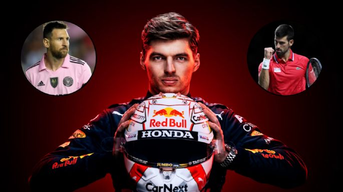 Contra Lionel Messi y Novak Djokovic, entre otros: el premio por el que competirá Max Verstappen