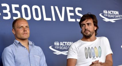 "Ya no es un chaval": Valtteri Bottas habló del nivel de Fernando Alonso