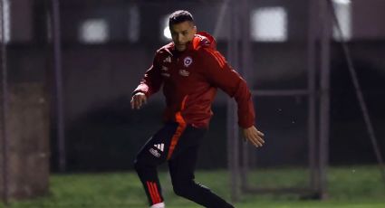 "Ya gané": divertido duelo entre Alexis Sánchez y Brayan Cortés en el entrenamiento de la Roja