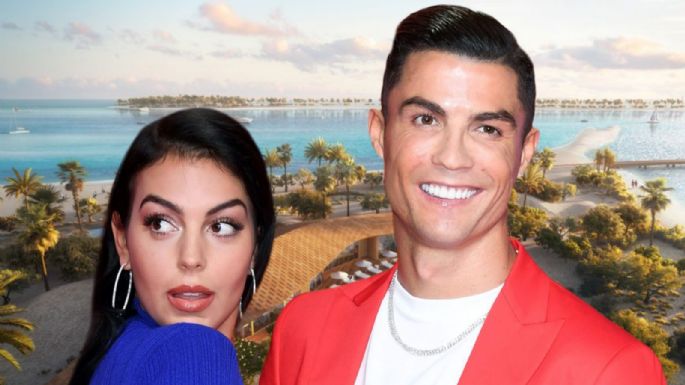 Una playa paradisíaca: las vacaciones de Cristiano Ronaldo junto a su esposa