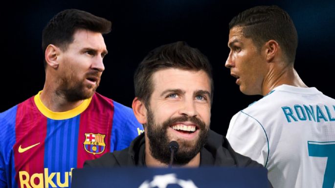 “Era el mejor”: la confesión de Gerard Piqué sobre la histórica disputa entre Lionel Messi y CR7