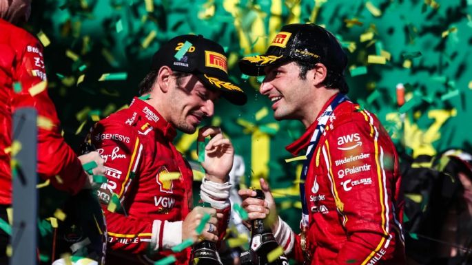 Un logro que pasó desapercibido: la histórica conquista de Ferrari con la ayuda de Leclerc y Sainz