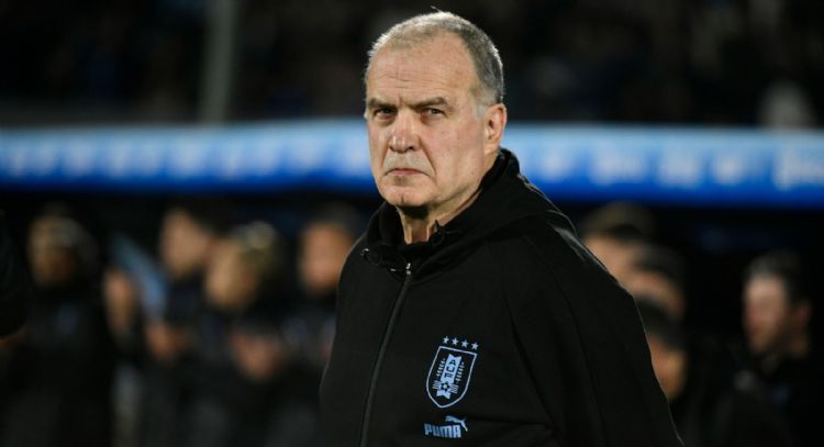 Muchísimas ausencias: la lista de Marcelo Bielsa para los amistosos de Uruguay