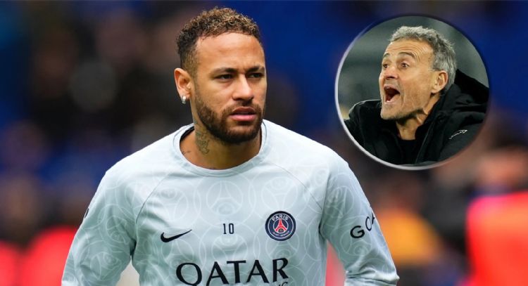 "No lo llevaría": revelan fuerte cruce entre Luis Enrique y Neymar en PSG