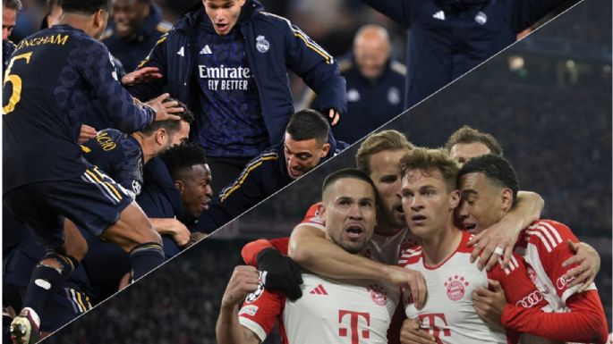 Entre los cuatro mejores: Bayern Múnich y Real Madrid están en las semis de la Champions League