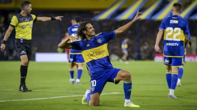 Tras sufrir molestias: qué pasará con Edinson Cavani en el superclásico entre Boca y River