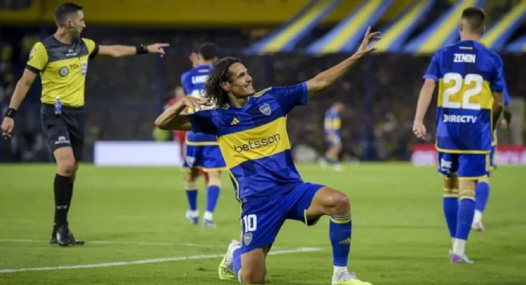Tras sufrir molestias: qué pasará con Edinson Cavani en el superclásico entre Boca y River