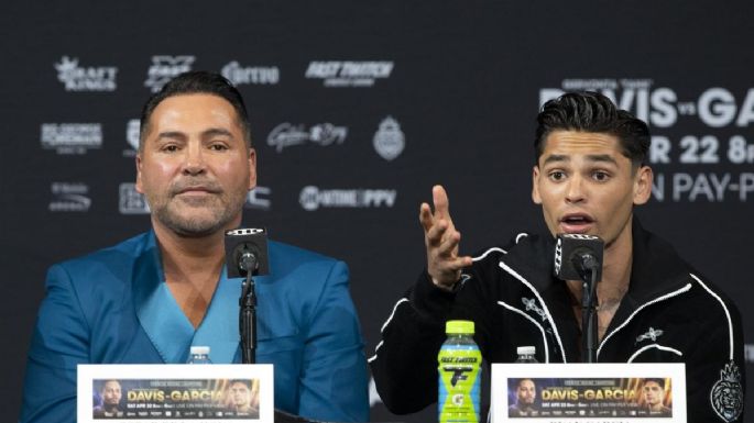 Óscar de la Hoya los quiere enfrentar: el posible rival que busca para Ryan García