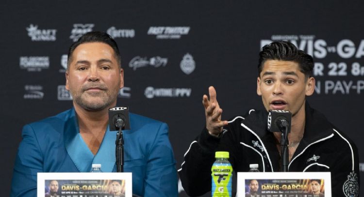 Óscar de la Hoya los quiere enfrentar: el posible rival que busca para Ryan García