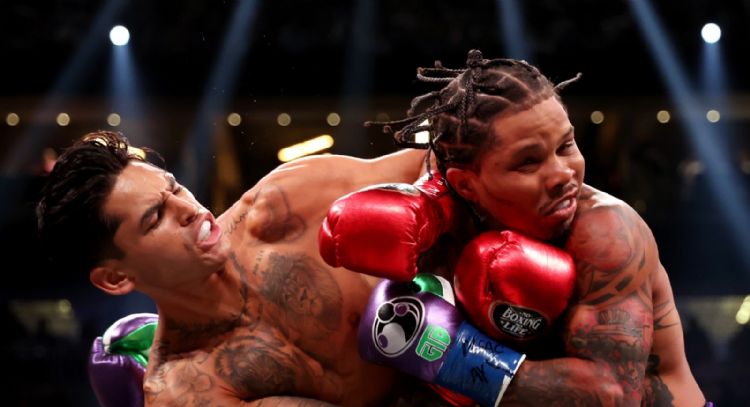 Amenazante: los dardos de Gervonta Davis para Ryan García