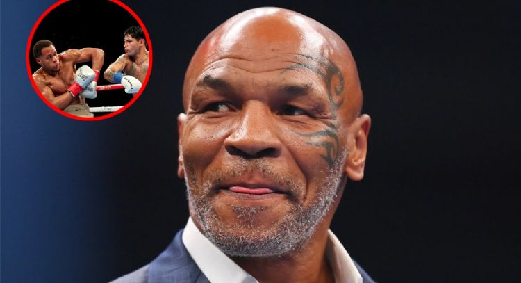 "Estoy con vos en todo": el encuentro que pasó desapercibido entre Mike Tyson y Ryan García