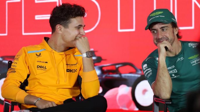 “Es raro”: el particular elogio de Lando Norris para Fernando Alonso