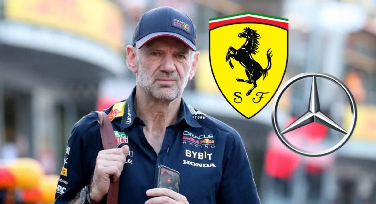 Caso Adrian Newey: por qué a Ferrari y Mercedes se le complicaría más ir por su fichaje