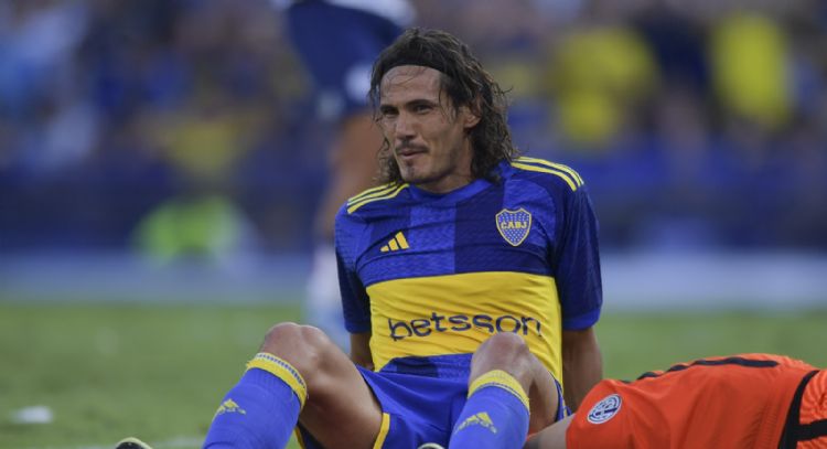Preocupación por Edinson Cavani: la lesión que lo aleja de las canchas