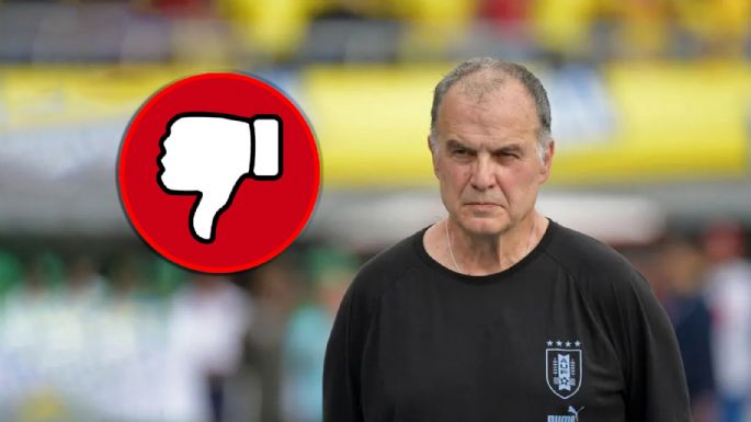 No aguanto más: la figura importante que renunció a la Selección Uruguaya a causa de Marcelo Bielsa