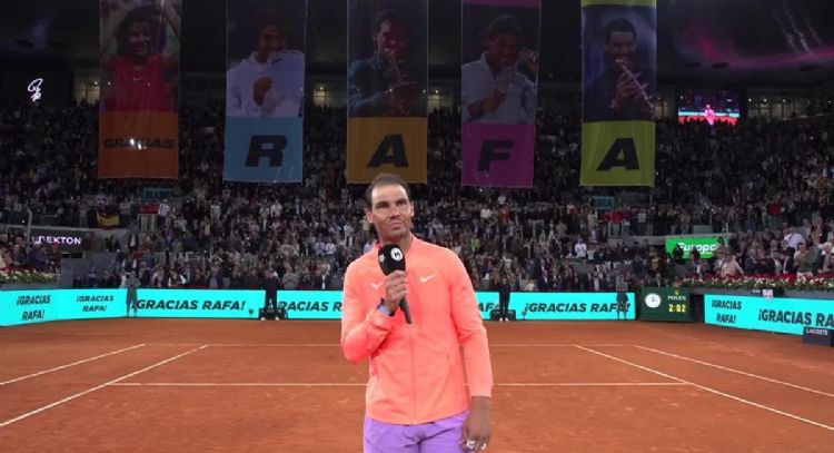 El último baile en Madrid dejó ganancias: el dinero que recaudó Rafael Nadal