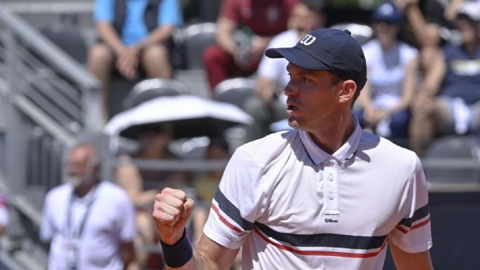 Partidazo en Roma: Nicolás Jarry venció a Napolitano y subió en el ranking de la ATP