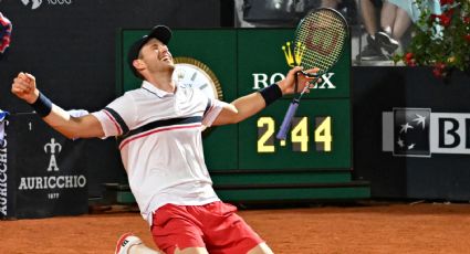 17 años después: Nicolás Jarry igualó a Feña González y jugará la final del Masters 1000 de Roma