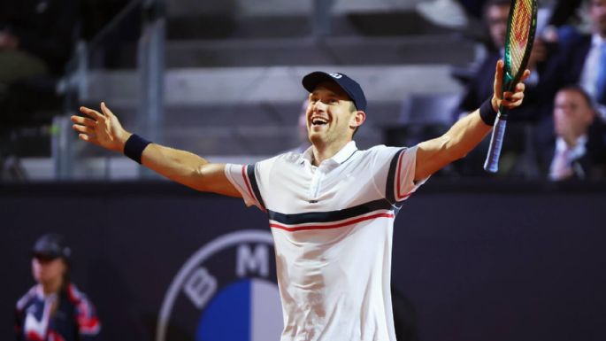 Emotivo: el tierno festejo de Nicolás Jarry con su familia tras pasar a la final del Masters de Roma