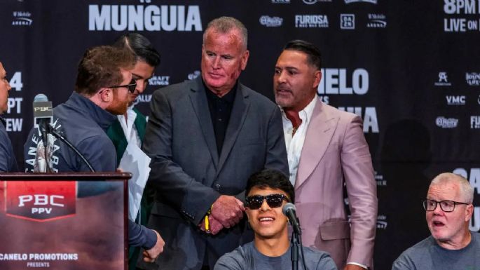 Tras su cruce que se salió de control: el pedido de Óscar de la Hoya para Canelo Álvarez