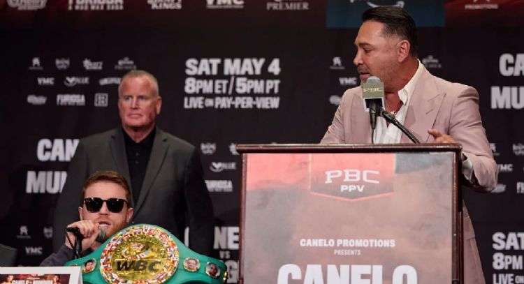 "Difamación es cuando mientes": un nuevo round en el combate entre Canelo Álvarez y Óscar de la Hoya