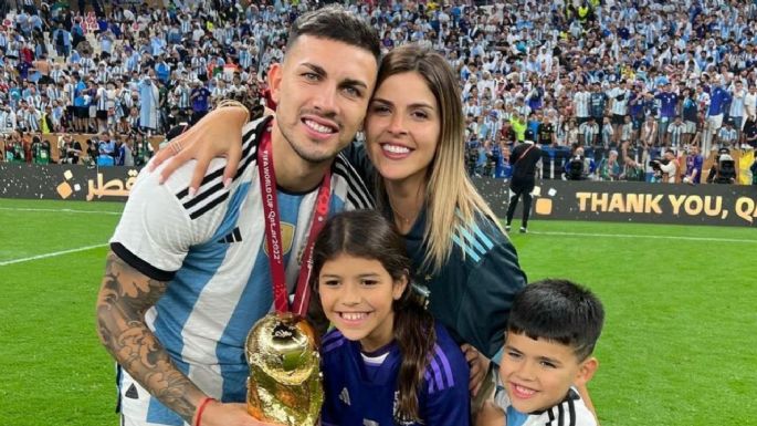 Desde adolescentes: Leandro Paredes y la bella historia de amor con su esposa, Camila Galante