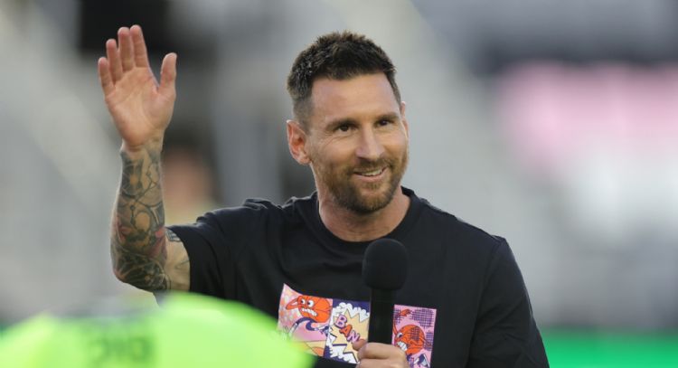 Emociona: el discurso de Lionel Messi en el estreno de su hijo, Thiago